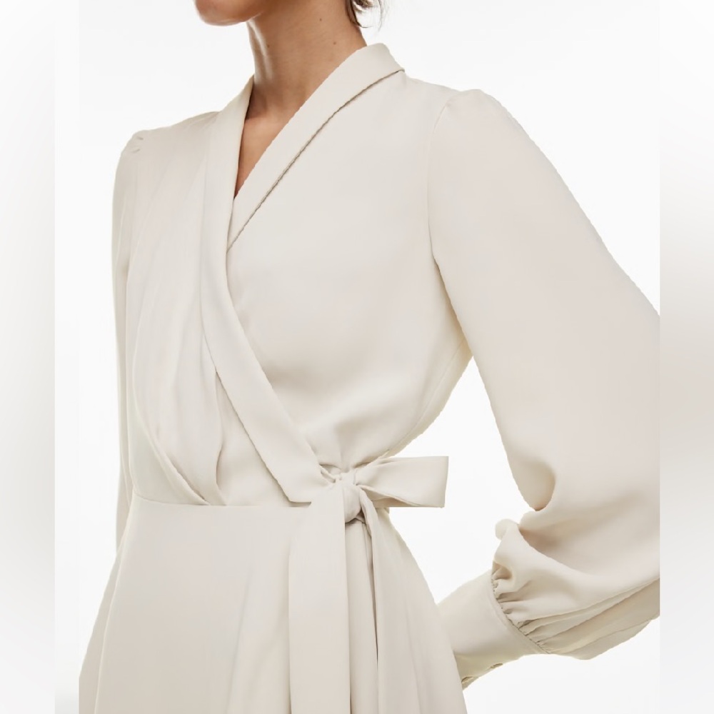 Aritzia Babaton Hyde Satin Dress - S